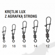 KRĘTLIK Bushido LUX Z AGRAFKĄ STRONG